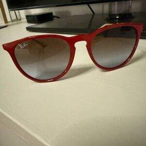 Ray-Ban Bold Red Sunglasses
